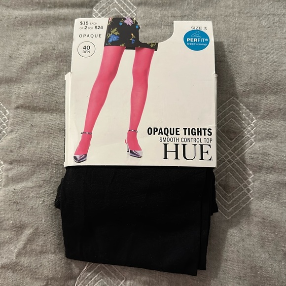 Hue Opaque Tights - Picture 1 of 5